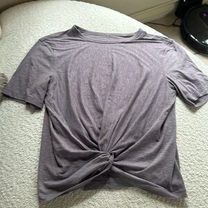 Lululemon front knot tee